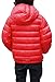 ZSHOW Children's Down Coats Lightweight Outwear Hooded Puffer Coat Down Jackets,7-8Year, Red