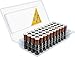 Duracell Coppertop Duralock AA 48 Alkaline Batteries with Plastic Storage Blister Case