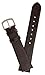 Men's Lizard Grain Watchband Brown 18mm Watch Band