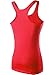NELEUS Women's 3 Pack Compression Athletic Tank Top for Yoga Running,Black,Red,Rose,EU L,US M