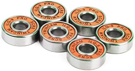16PCs ILQ-9 8mm Skateboard Roller Inline Skate Wheels Scooter Ball Bearings