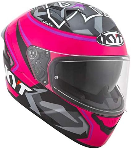 KYT 2017 Fuxia Replica Brown nf-r, Espargaro 'Motorbike Helmet XS 53-54 cm