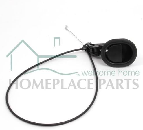 Recliner Parts: Black Extended Travel Cable Release