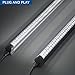 4FT LED Shop Light Tube Fixture, T8, 30W 3000lm 6500K, Integrated Led Tubes, Double Side V Shape, Tube Light, No Ballast, Super Bright White, Bulbs for Garage, Warehouse, Plug and Play (Pack of 4)