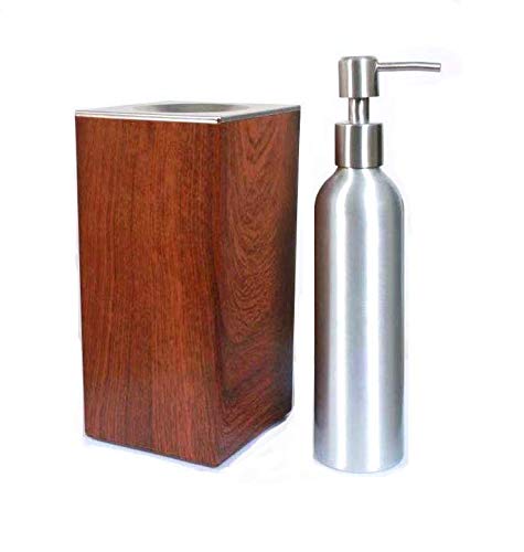 DERMALOGIC Massage Oil Warmer Replacement Bottle, Refillable Cosmetic Aluminum Bottle with Stainless Steel Pump, Professional Spa Massage Lotion Bottle Pump Set - Thumbnail 2