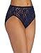 Vanity Fair Women's Illumination Helenca Lace Hi Cut Panty 13202