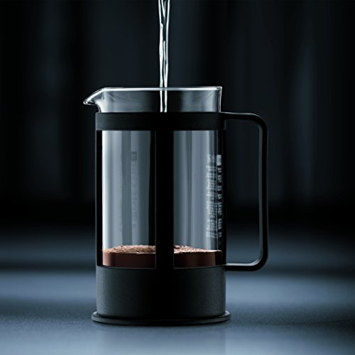 Bodum Kenya 8Cup French Press Coffee Maker, 34Ounce, Plastic, Black