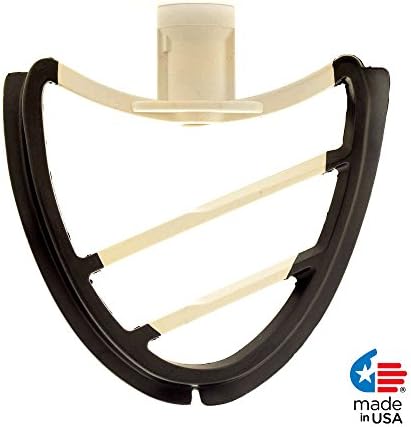 POURfect Scrape-A-Bowl Flex Edge Beater fits 6.0qt Lift Head KitchenAid Stand Mixers - Imperial Black