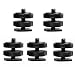 (5 Packs) Fotasy Hot Shoe to 1/4 Adapter, Camera Hot Shoe Mount Adapter, Flash Shoe to 1/4"-20 Male Post Adapter with Locking Disk primary