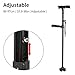 LED Folding Walking Stick, Folding LED Safety Walking Stick Magic Cane 4 Head Pivoting Trusty Base Black for Fathers Mothers Giftsthumb 2