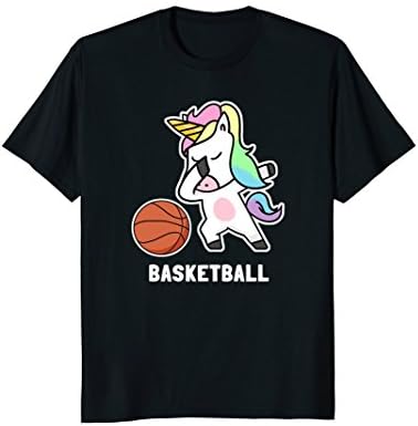 Basketball Unicorn Shirt Dabbing Cute Funny