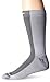 Drymax Cold Weather Run Crew Socks, Grey, Large (W10-12 / M8.5-10.5)