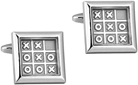 Tic-Tac-Toe Game Cufflinks