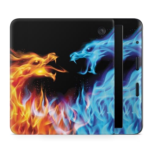 E-Reader Skin Compatible with Kobo Libra Colour (2024) - Dueling Dragons - Prem…