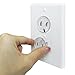 Outlet Covers, Child Proof Safety Electrical Plugs Protector, Baby Proof Transparent Safety Caps (36Pack) by CalMyotis