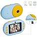 Abdtech Digital Camera for Kids, Waterproof Camera Underwater Kid Video Action Camcorder with 2.4 Inch Screen 16GB TF Card, Best Idea Toys Gifts for 4-10 Year Old Girls Boys Outdoor Party(Blue)