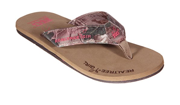 womens realtree camo flip flops