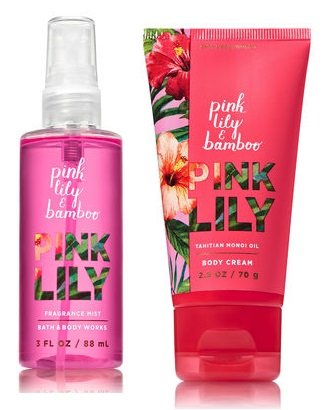 Amazoncom Bath And Body Works Pink Lily Bamboo Travel