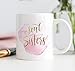 Soul Sisters Coffee Mug Gift Idea for Best Friend Bestie Girlfriend Sibling Sister from another Mister Seester BFF Amigas Forever, 11oz Ceramic Tea Cup Present by Digibuddha DM0151