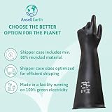 Ansell AlphaTec 87-104 Chemical Resistant Latex Gloves X-Large 43cm Cuff view 10