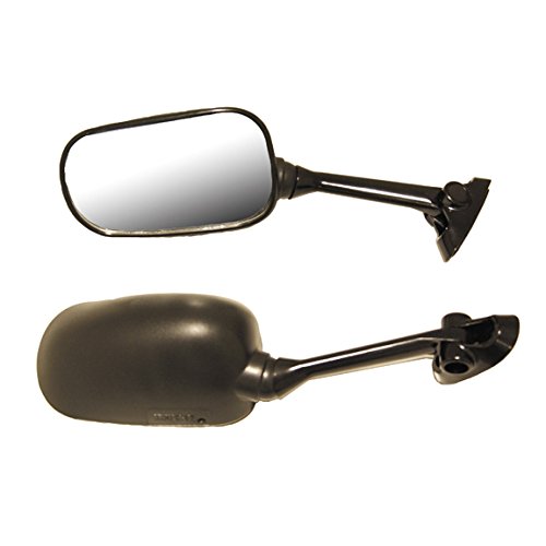 EMGO OEM Replacement Mirror for Suzuki GSXR1000/SV1000/SVS650 Left Side Black