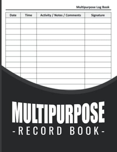 Log Book: Daily Ultipurpose Record Book Note, Counication Anageent Log Book Teplate Sheets - View #11