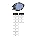 VIEW Swimming Gear Corrective Lens, Platina