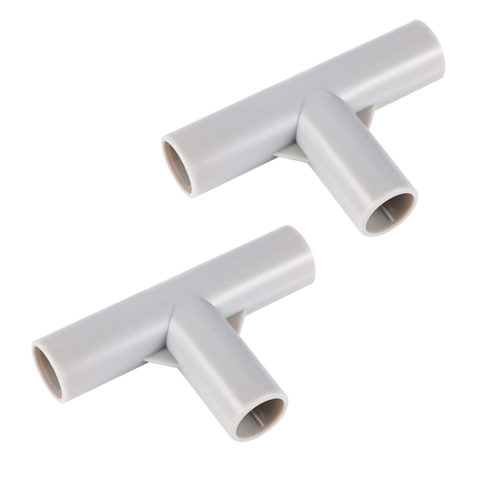 Photo 1 of 2pcs Baby Playpen Parts T-Shaped Joint, Baby Playpen Replacement Parts T Connector 0.7in in Inner Diameter 3-Way Baby Playpen Accessories for Baby Play Yard