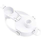 SENDESTAR Straw Lid for Hydroflask Wide Mouth Water Bottle with 12,16,18,20,24,32,40,64 oz, Auto Flip Straw Top Cap fit Most Wide Mouth Bottles, Sports Cap Water Bottle Accessories Top Replacement