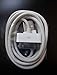 USB Sync and Charging Cable for Apple iPhone 3G/3GS, iPhone 4/4s, iPad 1/2/3, iPod, 3 Feet (White)