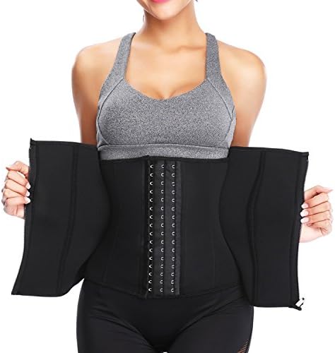 SATRUEX Waist Trainer Corset for Weight Loss - Waist Cincher Tummy Control Shapewear - Sport Workout Body Shaper