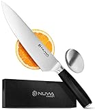 Nuwa Design 8 Inch Chef Knife High Carbon Stainless Steel Blade - Sharp Kitchen Knife for Chopping
