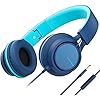 AILIHEN-C8-Upgraded-Headphones-with-Microphone-and-Volume-Control-Folding-Lightweight-Headset-for-Cellphones-Tablets-Smartphones-Computer-PC-Mp34-Indigo Ailihen C8 (Upgraded) Headphones with Microphone and Volume Control Folding Lightweight Headset for Cellphones Tablets…