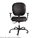 Safco Products 3391BL Alday 24-7 Task Chair (Optional arms Sold Separately), Black