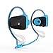 Levin Water-Proof Bluetooth 4.0 Version Sports Headset With Earhook, NFC & Dual for iPhone, iPad, iPod, Samsung Galaxy, Samsung Note, Sony, LG ,Android Phone,Windows Phone - Blue