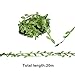 10 Pieces 36 inch White Balloons White Giant Balloons Big Large Balloons with 65 Feet Long Artificial Vine for Wedding Birthday Party Decorations (36 Inch)