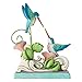 Enesco Jim Shore Heartwood Creek Hummingbirds on Floral Vine Figurine, 6.75 Inch, Multicolor