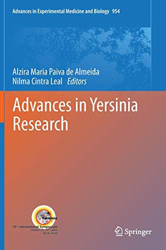 Advances in Yersinia Research (Advances in Experimental Medicine and Biology, 954)