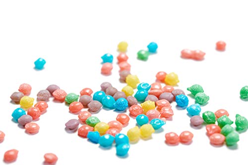 image for Baby Unicorn Poop Mini Fruit Chews, 48 Unicorn Party Favors Candy Bags