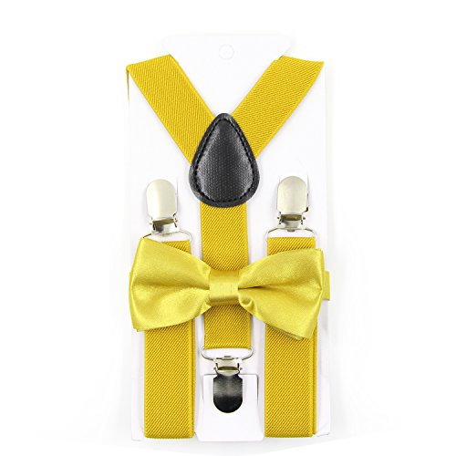 4 Hanerdun+Suspender+Bowtie+Adjustable+Girls