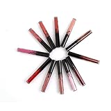 ULAKY 12PCS Waterproof Matte liquid lipstick Long Lasting lip gloss Lipstick