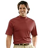 Monterey Club Mens Dry Swing Classic Pique Mock Neck Shirt #1172