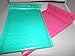 20 -6x9 Assorted Hot Pink & Teal Poly Bubble Mailers