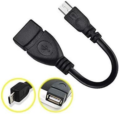Amazon Co Jp 360mall Micro Usb変換アダプター Otgケーブルホスト機能 Usb Microb To A 変換アダプター 13cm ブラック 家電 カメラ