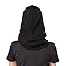 UPMALL Tactical Balaclava Full Face Mask Fleece Warm Winter Outdoor Sports Mask Wind-Resistant Hood Hat (Black)