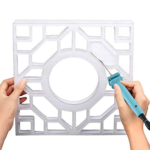 Foam Cutter, 2 Pack Foam Electric Cutting Machine Pen 100-240V/15W Craft Hot Knife 10CM Styrofoam Cutting Pen for All Kinds of Foaming Materials