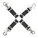 Black Leather Hogtie (Black)