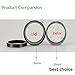 AMOUTOR Bicycle Headset Spacer, Carbon Fiber Bicycle Headset Spacer Bike Headset Stem Washer Set Kit for Bike Fix Refit, 5Pcs – 15mm/10mm x 2 /5mm x 2 (Black)thumb 4