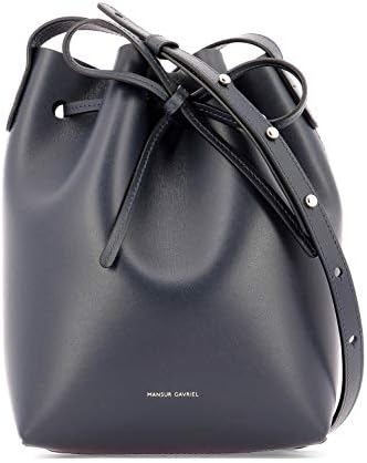 MANSUR GAVRIEL HMB004CABLU Women's Blue Leather Shoulder bag