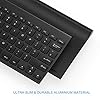 Wireless-Rechargeable-Keyboard-Jelly-Comb-KUS-009D-24GHz-Compact-Wireless-Keyboard-QWERTY-UK-Layout-Ultra-Slim-Portable-Black Wireless Rechargeable Keyboard, Jelly Comb KUS-009D 2.4GHz Compact Wireless Keyboard QWERTY UK Layout, Ultra Slim…